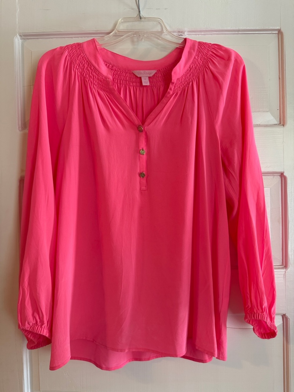 Lilly Pulitzer Hot Pink Elsa Top